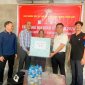Ủy ban MTTQ phường Trung Sơn trao nhà đại đoàn kết cho gia đình bà Nguyễn Thị Muôn, tổ dân phố Khanh Tiến, phường Trung Sơn.