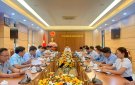 Thành phố Sầm Sơn : Hội nghị nghe báo cáo công tác tiêm phòng vắc xin dại, vắc xin gia súc, gia cầm trên địa bàn thành phố đợt 1 năm 2024