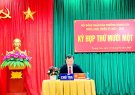 Kỳ họp thứ 11  HĐND Phường Trung Sơn khóa XXIII,nhiệm kỳ 2021-2026 thành công tốt đẹp