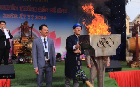 Lễ hội văn hoá truyền thống Đền Đề Lĩnh, Trung Sơn.