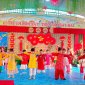 Trường Mầm non Trung Sơn tổ chức Hội chợ Xuân 2025 với chủ đề Tết chia sẻ- Xuân ơn Đảng 